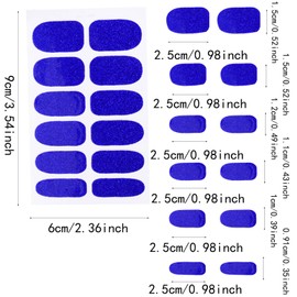 10 PCS Semi Cured Gel Nail Strips, Self Adhesive Nail Polish Stickers Long Lasting Nail Stickers Gel Nail Strips Chip Resistant Long Lasting Gel Nail Stickers Gel Nail Accessories