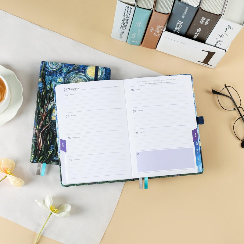 2026 A5 Week-to-View Diary (Jan 2026 - Dec 2026) –