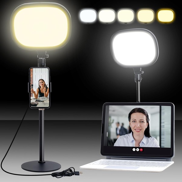 Hold UP Key Light Video Light Adjustable Photography Fill Light