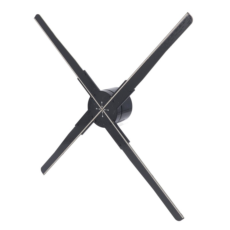 3D Holographic Projector Advertising Display 45cm 4 Blades Fan 2000x510