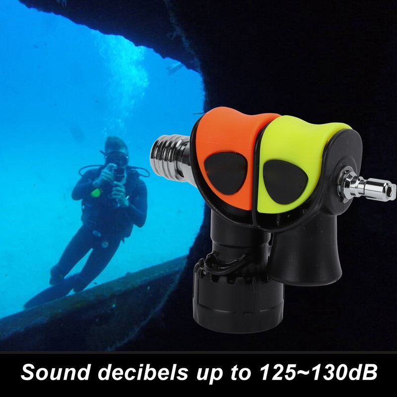 Diving Buzzer Sounder Double Frequency Underwater Universal Signal Acoustic Generator
