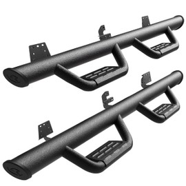 Tyger Auto Tyger Access Running Boards Compatible with 2019-2025 Ram 1500 (Not Fit 19-24 Classic) | Crew Cab | TG-AS2D24008 | Textured Black Drop Step Rail