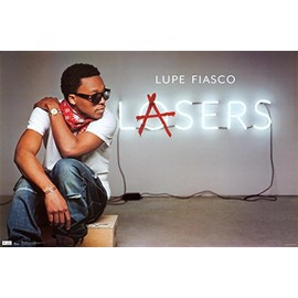 Lupe Fiasco Lasers Music Poster Print - 22x34 Poster Print, 34x22