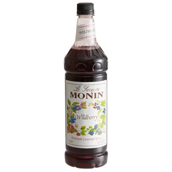FixtureDisplays Monin Premium Wildberry Flavoring Syrup 1 Liter 544SYPFR114F