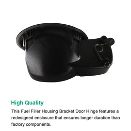 Fuel Gas Filler Door Housing Pocket w/Hinge For 2009-2014 F150, 2010-2014 Lincoln Mark LT Replaces # 9L3Z-9927936-B, 9L3Z9927936B Gas Tank Cap Door Hinge