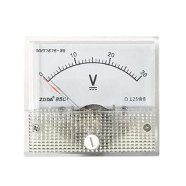 85C1 아날로그 DC 전압 니들 패널 미터 1V 2V 3V 5V [10 5V] 85C1 Analog DC Voltage Needle Panel Meter 1V 2V 3V 5V [10 5V]