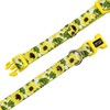 Olahibi Neoprene Padded Dog Collar, Soft and Comfortable, Floral Pattern,