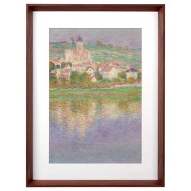 Hakuba FMD03-BRA4 Picture Frame, Eco Frame, MD-03, Wood, A4, Brown