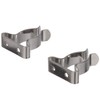 Seachoice Spring Clamps, Pack of 2, Polished Stainless Steel, 5/8-1.25