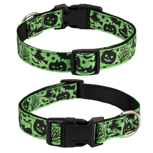 TDTOK Halloween Dog Collar, Soft Comfy Halloween Themed Dog Collar