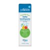 Dr. Brown's Fluoride-Free Baby Toothpaste, Safe to Swallow, Apple Pear,