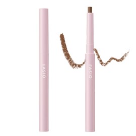 FASIO Waterproof Eyebrow 03 Light Brown 0.02 oz (0.7 g), Eyebrow Pencil, Won't Fall Off