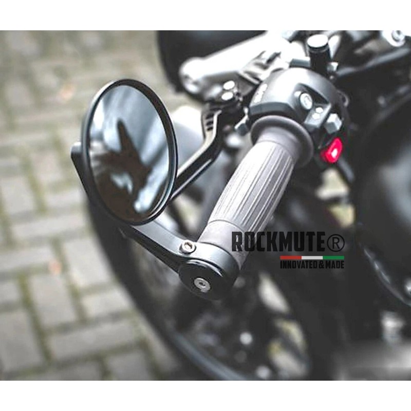 RockMute For Z900RS Z650RS W800 Z650 W175 Handlebar Bar End