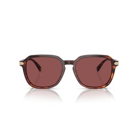 Coach HC8383U Universal Fit Sunglasses, Dark Tortoise/Caramel Tortoise/Wine Solid, 55 mm