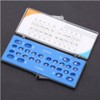 Dental Orthodontic Tooth Ceramic Brackets 022 Slot 345 With Hooks