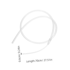 Baluue Breastmilk Auxiliary Tube Reusable Feeding Aid for Boy Girl Compatible Brands Easy to Clean Lactation Accessory for Daily and Nighttime Use