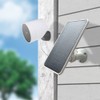 JJMASEE Solar Panel for SimpliSafe Outdoor Security Cameras (2 Pack),