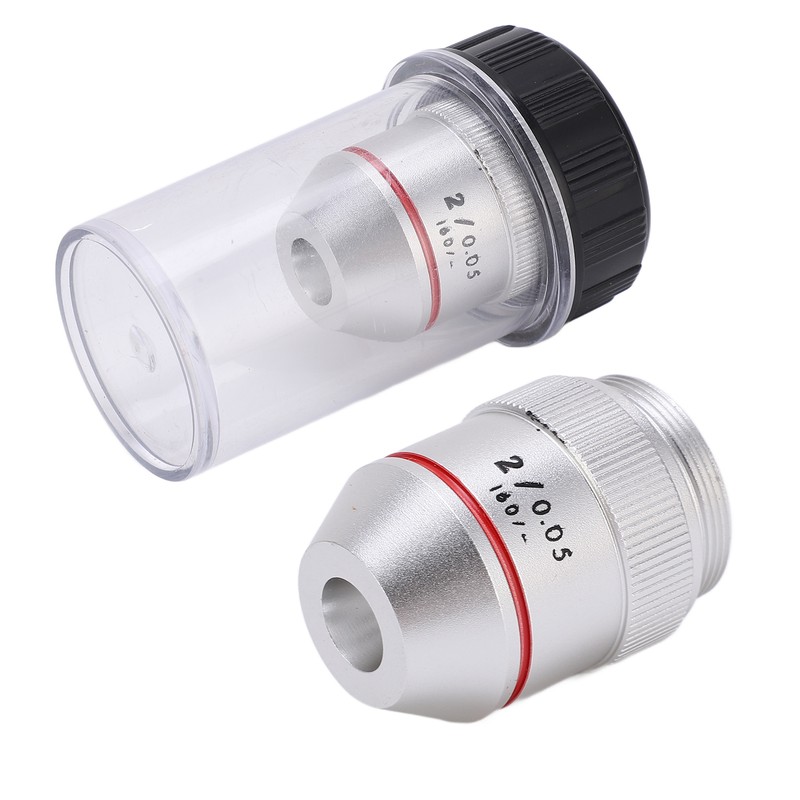 2x 195 Achromatic Objectives Low Magnification RMS Thread 20.2mm for