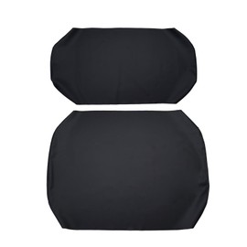 Prefer Warehouse Black Staple-On Bottom Seat Cover Compatible with Workhorse E-Z-GO Golf Cart – Marine Vinyl DIY Replacement – Waterproof, Durable Bench Cushion Cover