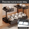 Buwico Expandable under cabinet organizer, 2-Tier under sink organizer with