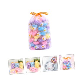 NOLITOY 2sets Laundry Cleaning Tools Scent Booster Beads Deep Cleaning Safe for Fabrics Wool Cotton 60pcs*2