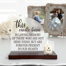 in loving memory wedding sign,wedding decorations,memorial candle,in memory of loved one gifts,wedding signs for ceremony and reception,fall wedding decorations,yahrzeit memorial candles,