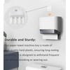 HGHN 6-Pack Universal Access to Toilet Paper Dispensers - Convenient
