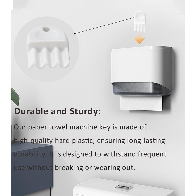 HGHN 6-Pack Universal Access to Toilet Paper Dispensers - Convenient