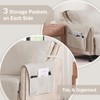 Pamhaven Soft Quilted Couch Cover with Pockets for Extra-Large Sofa,