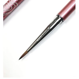 Nail Art Brush with Cap Pink QT-042 (Point)