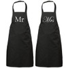 60 Second Makeover Limited Couples Mr and Mrs Black Apron