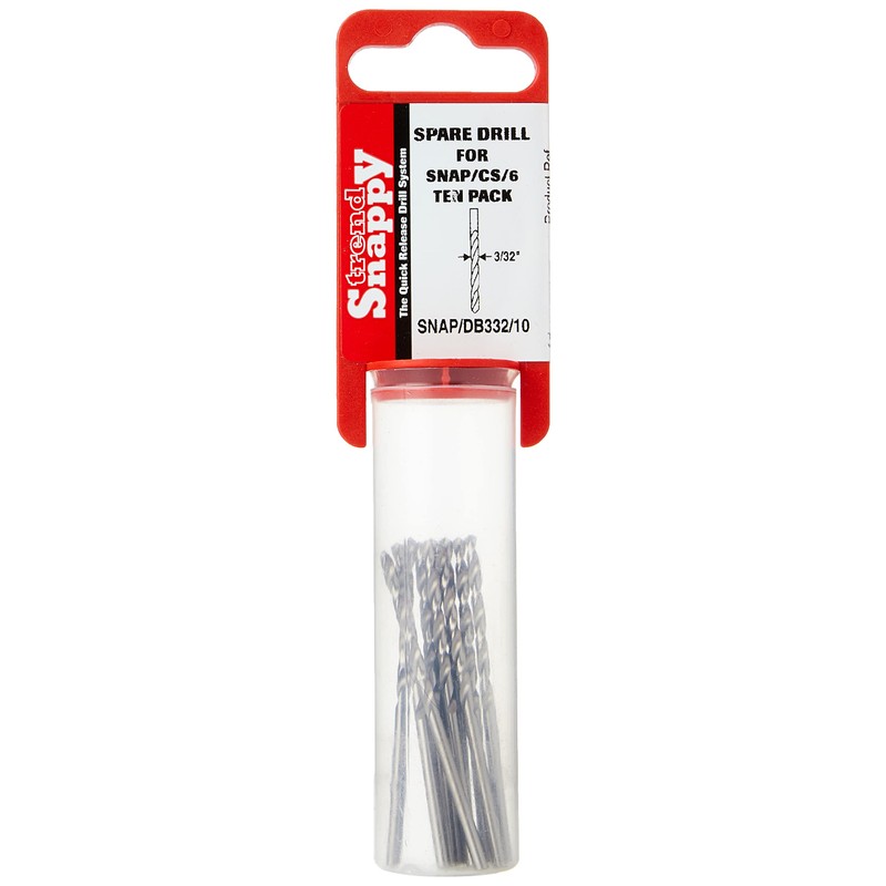 Trend Snappy 2.5mm HSS Drill Bits for Precise Pilot Holes,