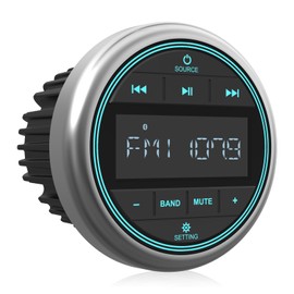 Marine Bluetooth Stereo Radio Receiver: Marine Digital Multimedia Player