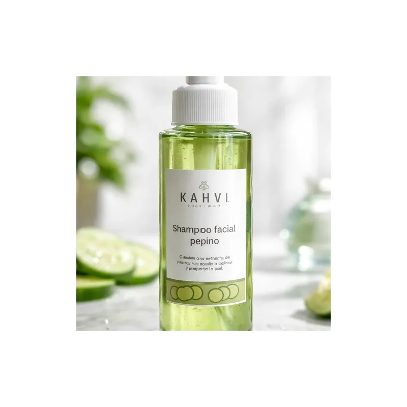 Shampoo Facial De Pepino