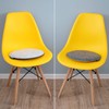 DuneDesign 30 mm Felt Seat Cushion Round Diameter 35 cm