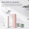 Portable Handheld Fan with 3 Foldable Blade, Rechargeable USB Small