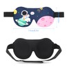 CHEERYMAGIC CHEERYMAGIC Kids Sleeping Mask, Kids Eye Masks, 3D Sleep
