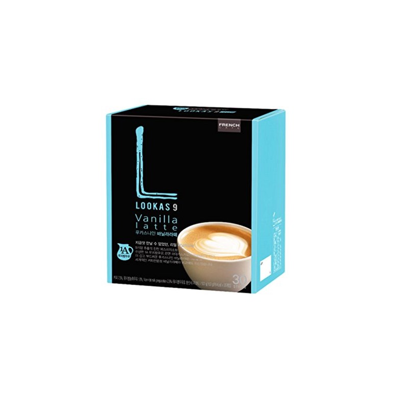 French Cafe Namyang LOOKAS 9 Vanilla Latte Coffee (507g/16.9g x