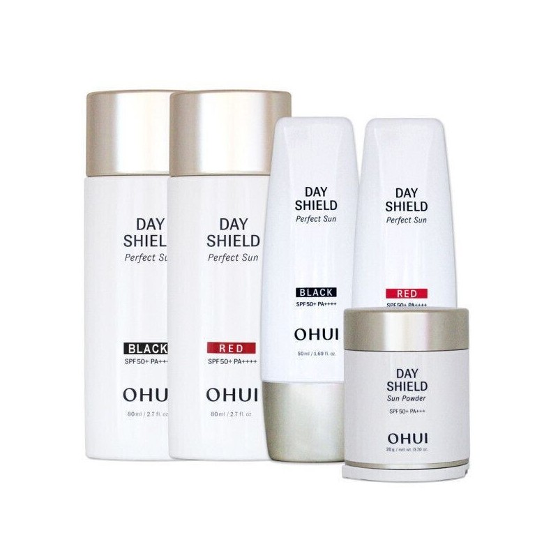 Ohui O HUI Day Shield Perfect Sun Black/Red/Sun Cream/Special Set