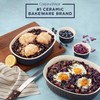 CorningWare Ceramic Bakeware Set with Lids Chip and Crack Resistant