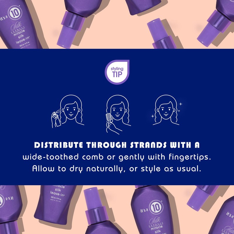 It's A 10 Silk Express Miracle Silk Leave In 4 Oz