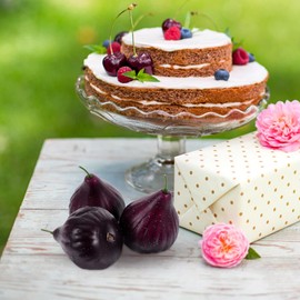 Generic Artificial Fig: 6 PCS Artificial Fruit Fake Simulation Fruit for Photography Prop Home Kitchen Wedding Party Decoration