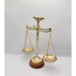 BALANZA DE LA JUSTICIA 8" DE BRONCE NO SE OXIDA 100% GARANTIZADO !!