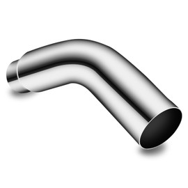 5 inch Diesel Exhaust, Exhaust Pipe Tip Elbow. 5'' Inlet 6'' Outlet 23'' Long chrome exhaust tips