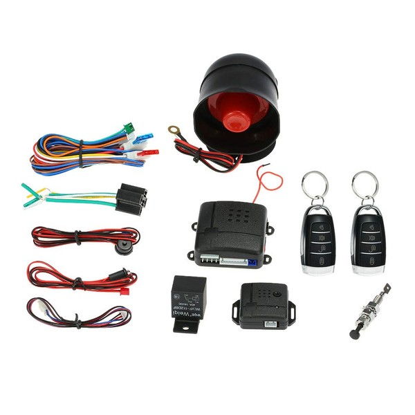 Shkalacar Car Keyless Entry Security Alarm System, Universal Car Vehicle
