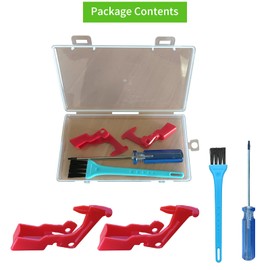 tuvisin Trigger Switch Button Replacement compatible with Dyson V10 V11 SV12 SV14 Vacuum Cleaner， Vacuum Cleaner Switch Button Red Button，ABS Red Switch Button, Vacuum Replacement Parts