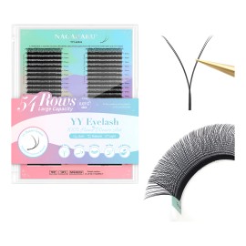 Pestañas Nagaraku Mega Blister Hawaiano Yy Para Extensiones