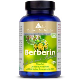 Berberine – Dr. Michalzik – Barberry | Sour Thorn – 500 mg per capsule – without additives – from BIOTIKON®