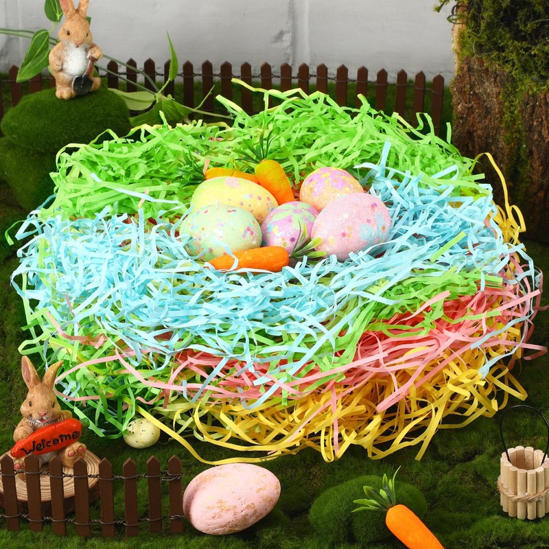 MARFOREVER 200 g Easter Grass Green, Filling Material Gift Decorative