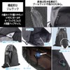 FUPUTWO) Knapsack Sports Gym Sack, Waterproof, Lightweight, Pool Bag, Solid